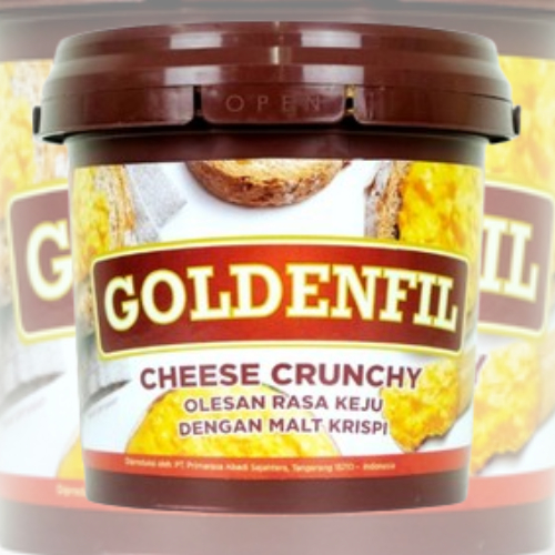 

Goldenfil Cheese Crunchy Olesan Rasa Keju dengan Malt Crispi 1 kg