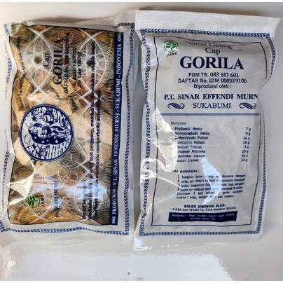 

Jamu Godok Cap Gorila Jamu Sakit Pinggang Masuk Angin