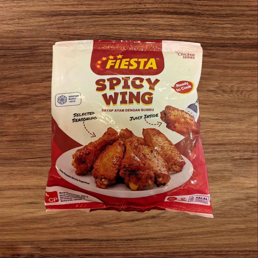 

Fiesta Spicy Wing 400gr