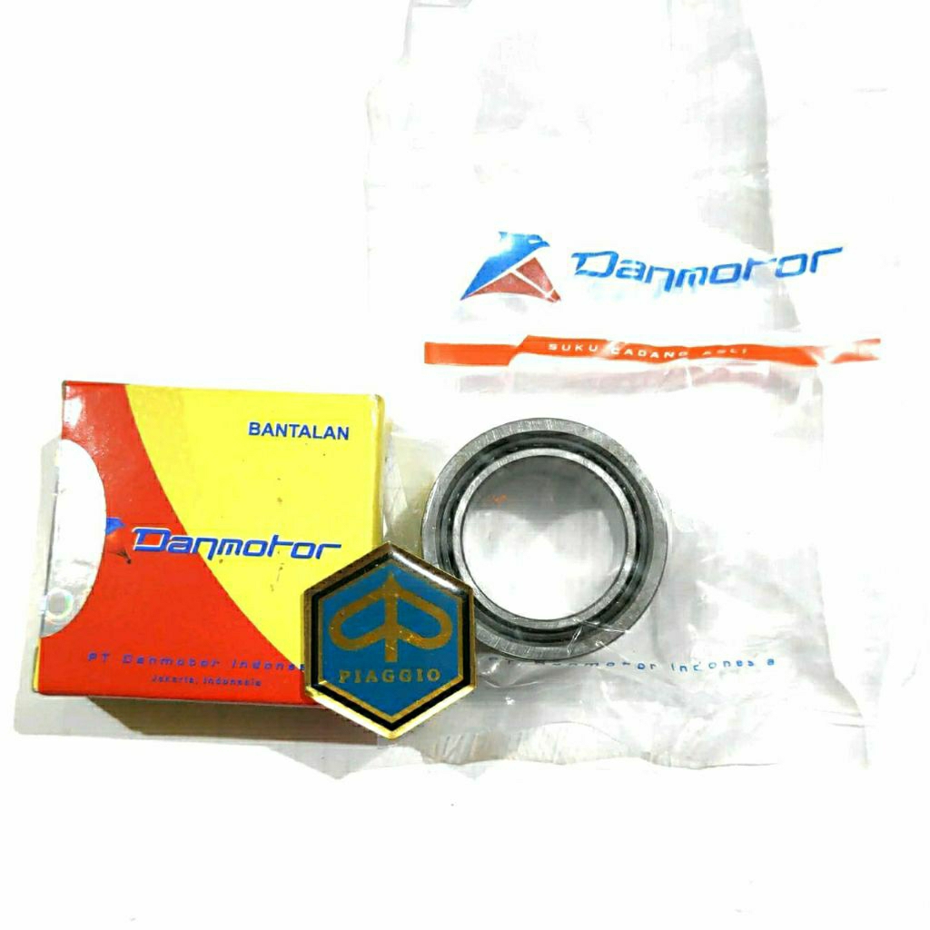 Laher Laker Bearing Bambu Magnit Mahnit Kruk As Mesin Kecil Vespa PX Excel ORI Danmotor