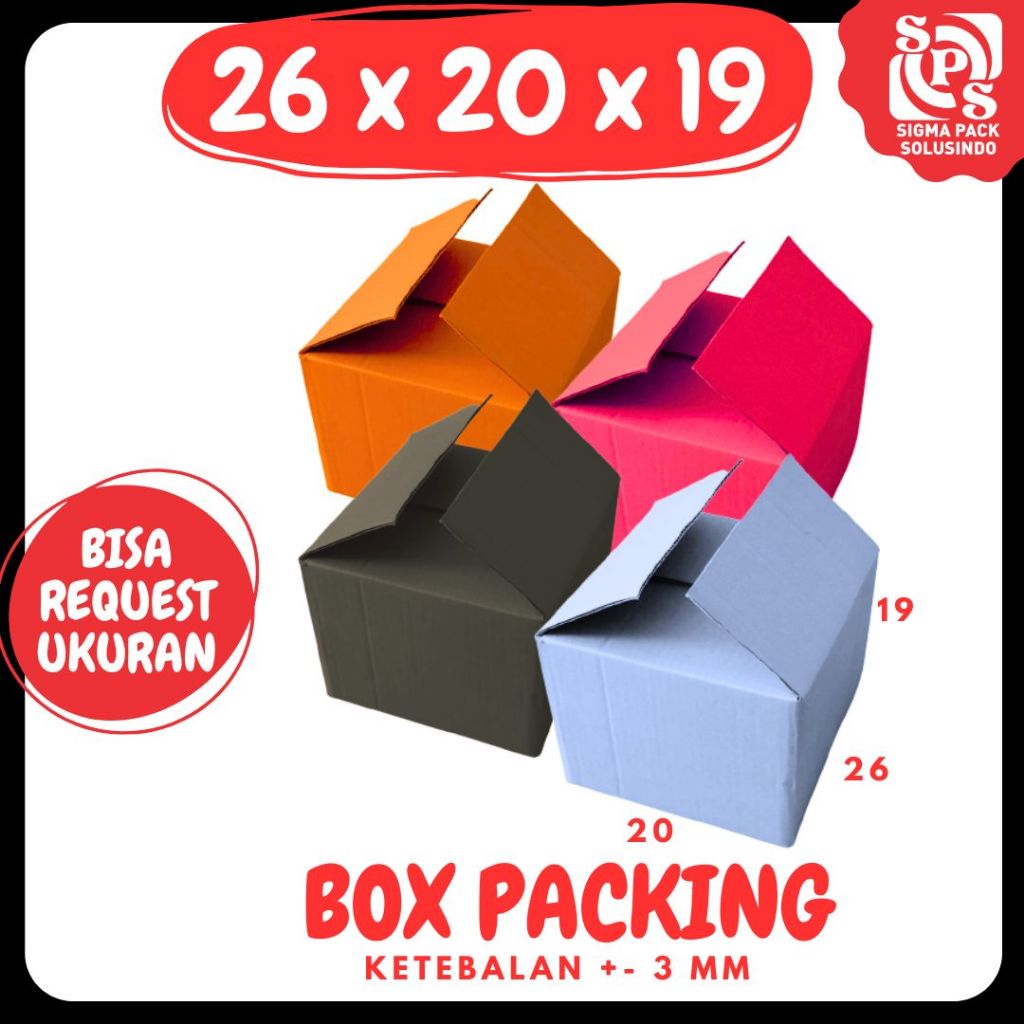 

Box 26x20x19 Kardus Packing A1 Obat Botol Keramik Dus Kotak Kemasan Sparepart Jamu Madu Zigma Pack