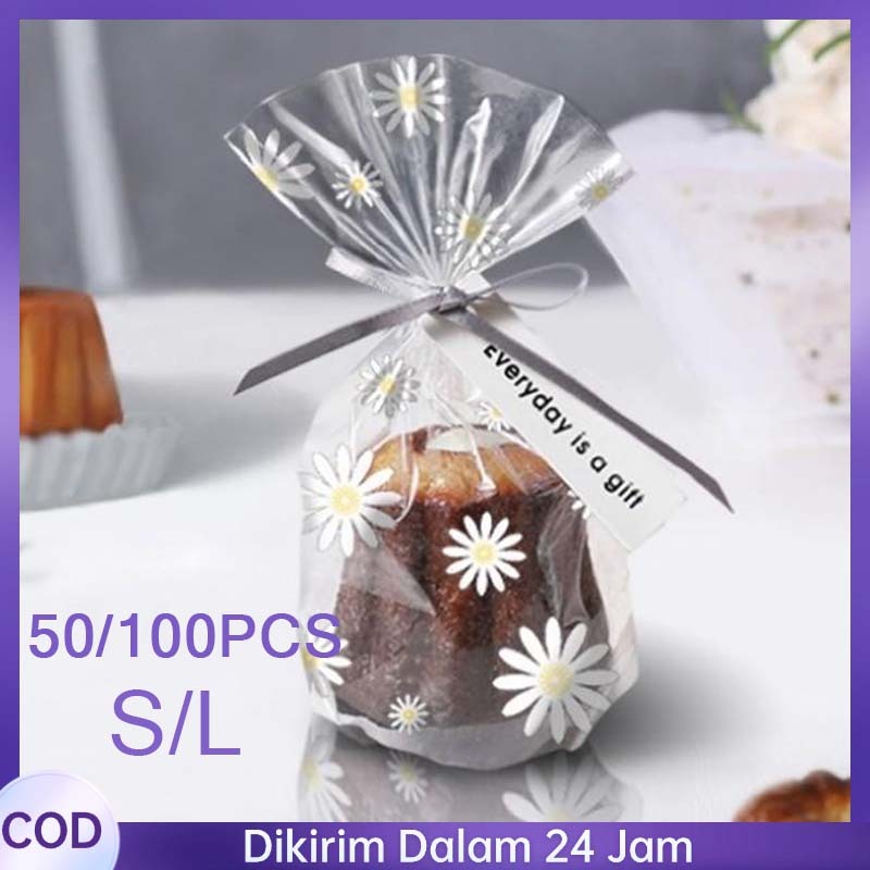 

COD 100pcs 15 X 23 Cm Kemasan Cookies Aesthetic Plastik Opp Seal Perekat Kantong Plastik Cookies Standing Goodie Bag 10 X 15.5 Cm