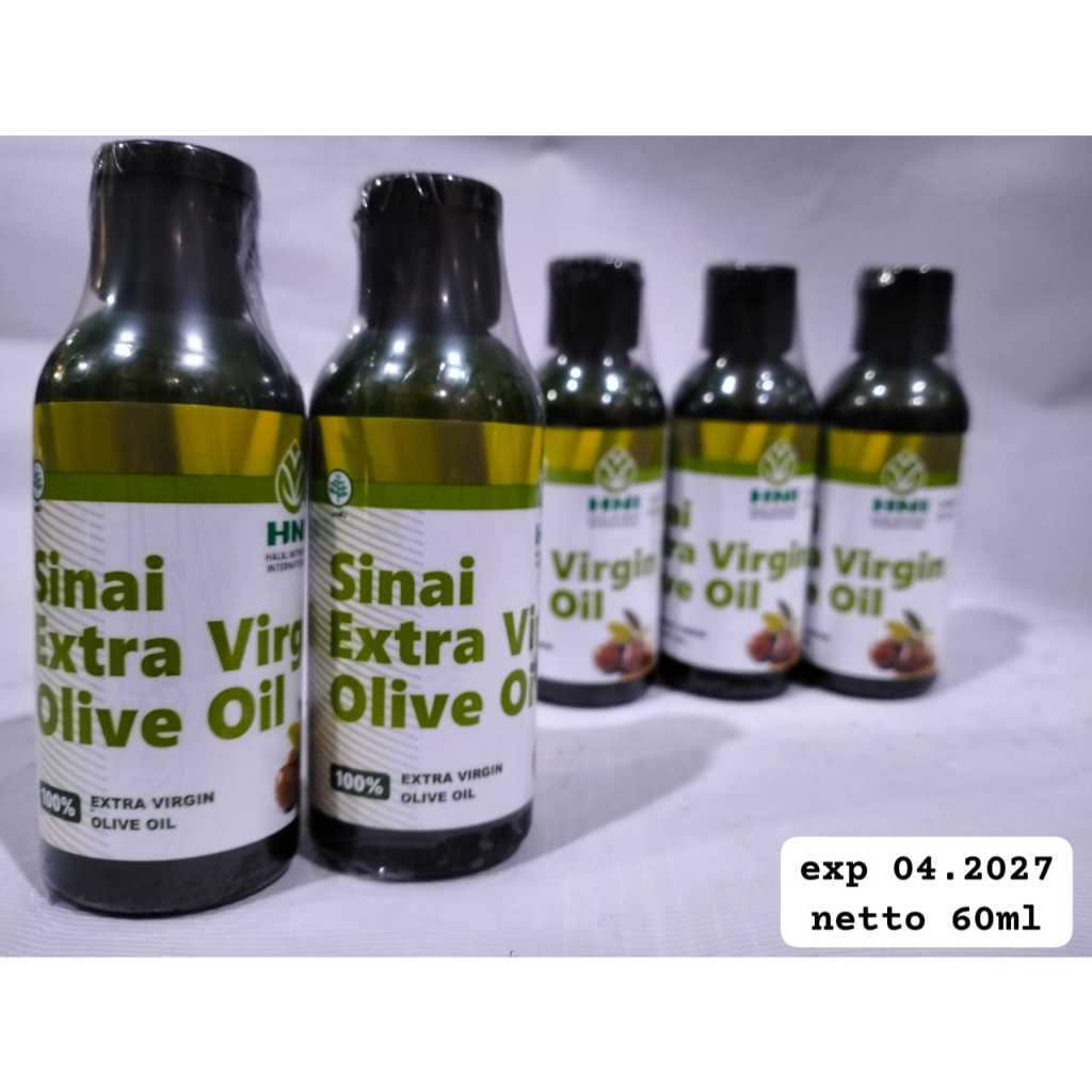 

Sinai Olive Oil HNI+minyak Zaitun siap minum+60 ml Termurah