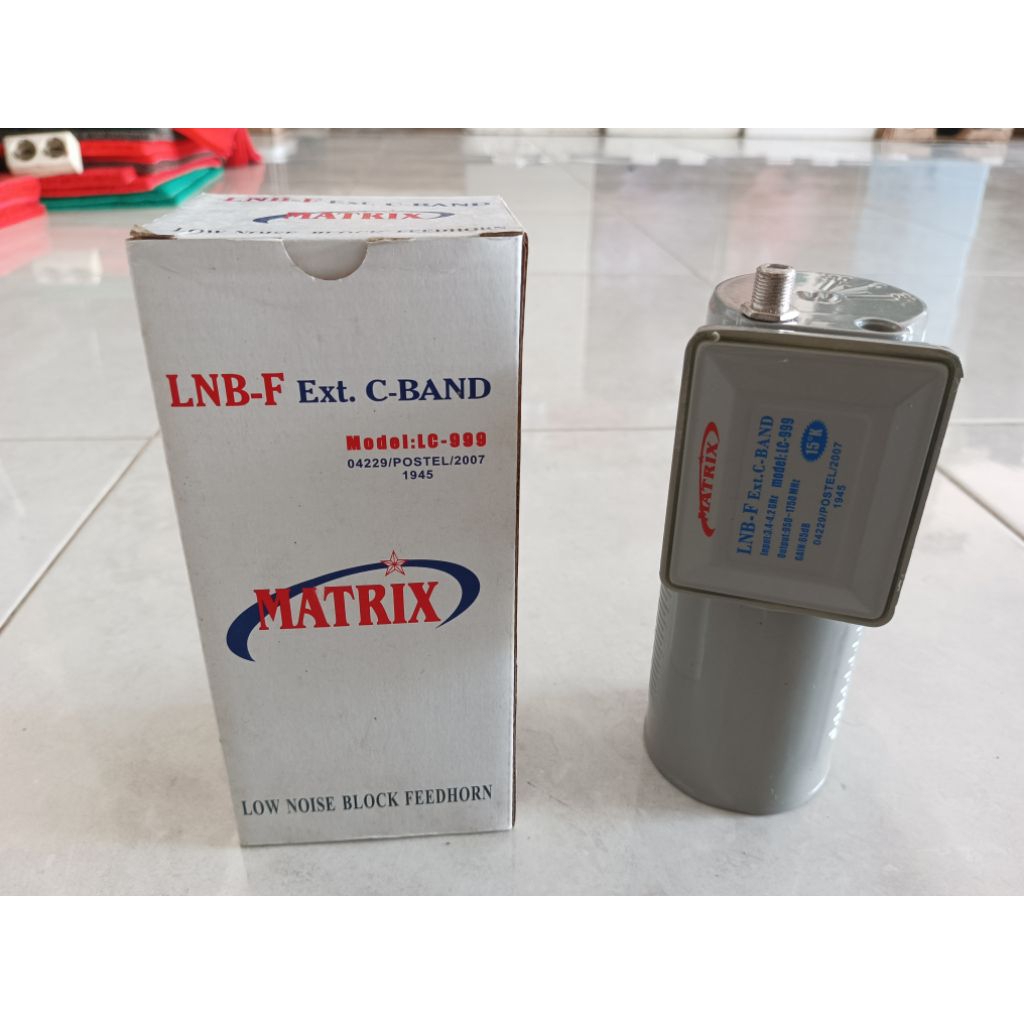 LNB-f C-band singgel MATRIX, lnb-f ku band tanaka/lgsat