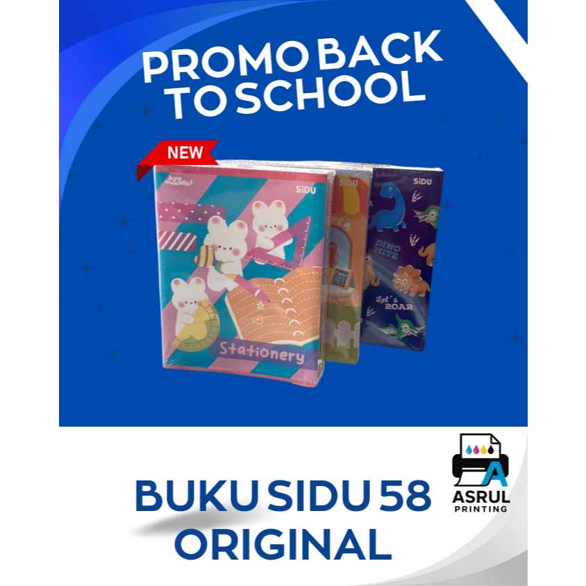 

buku sidu 58 promo 1 pack