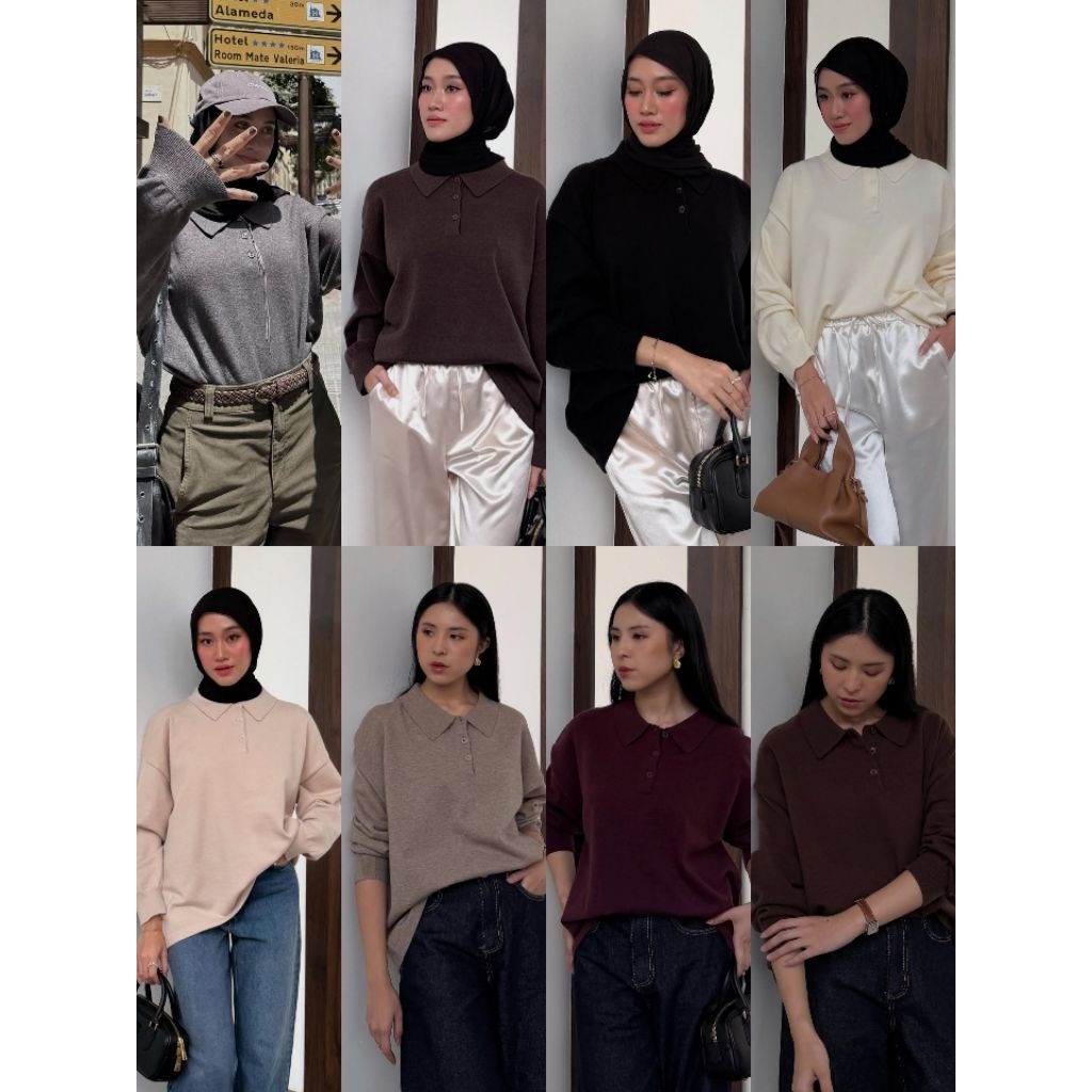 SWEATER POLO ORI BY GONEGANI