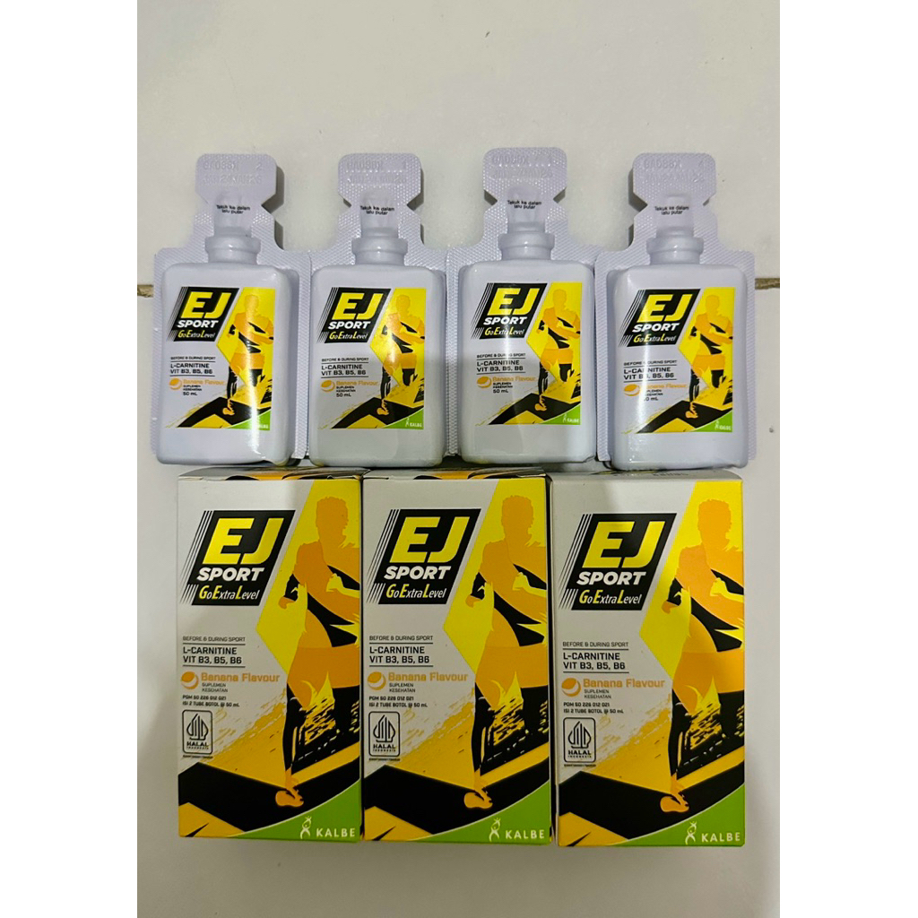 

EJ Sport gel rasa pisang dapat 10 tube borongan