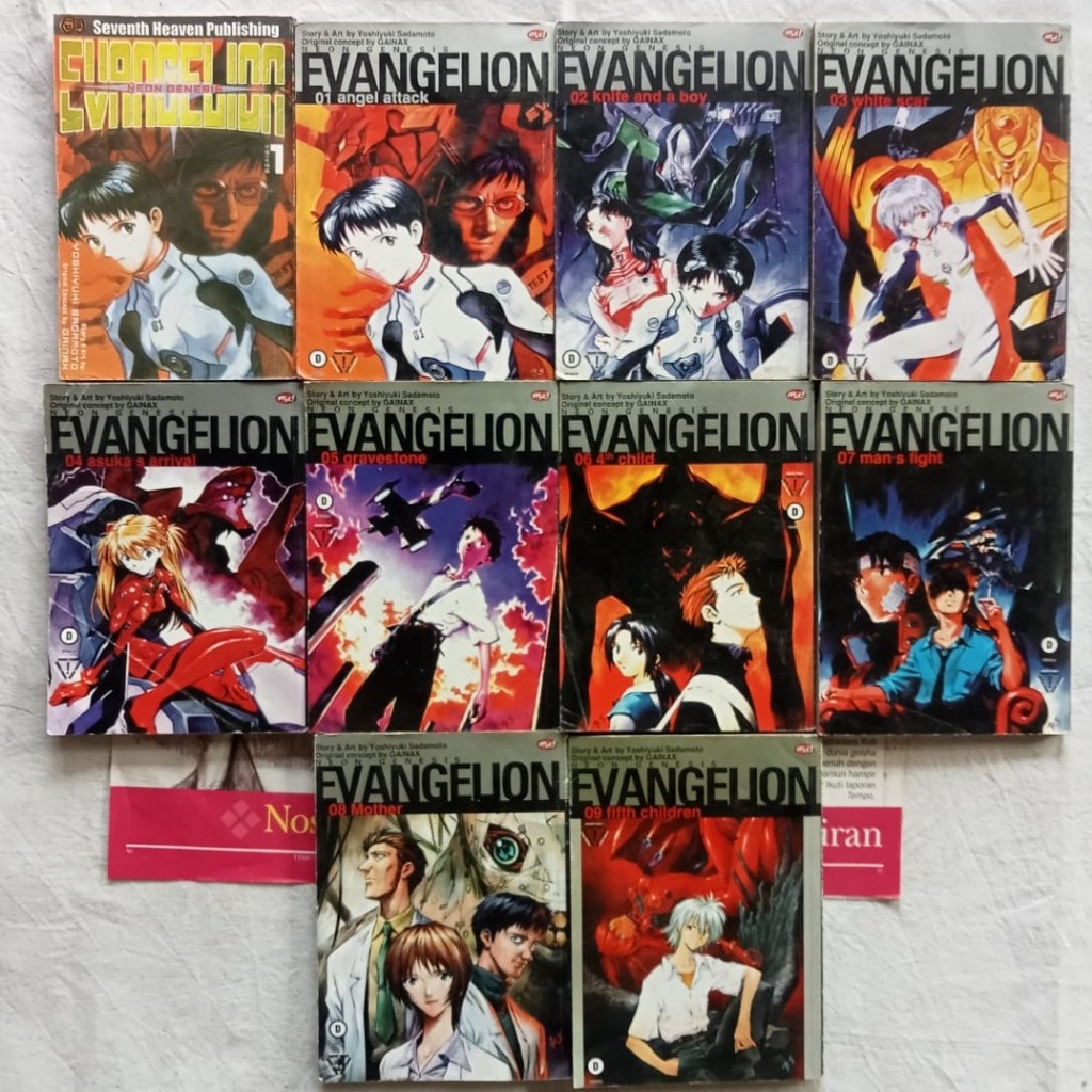 Komik Neon Genesis Evangelion by Yoshiyuki Sadamoto