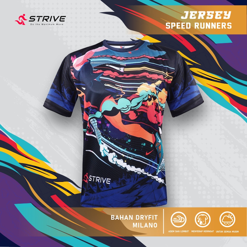 STRIVE Runners Jersey Dry Fit