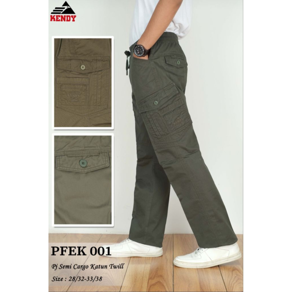CELANA KENDY TACTICAL SEMI CARGO PANJANG ORIGINAL PREMIUM