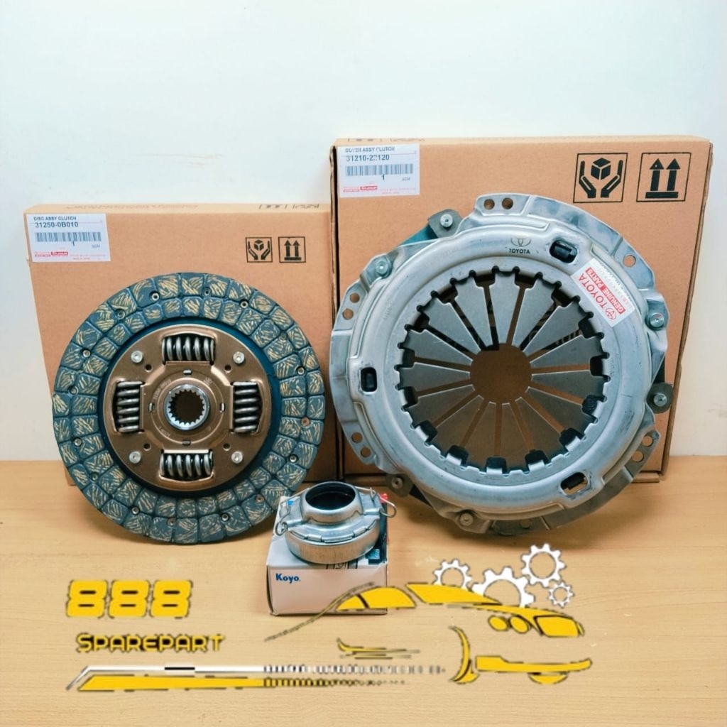 KOPLING SET TOYOTA KIJANG 7K DIESEL 2.0 2.4 KIJANG KAPSUL 2L DIESEL KRISTA LGX DIESEL SOLAR 2000CC B