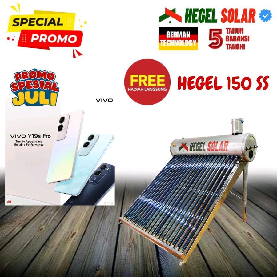 WATER HEATER HEGEL SOLAR 150 LITER (DIRECT SYSTEM) TENAGA SURYA