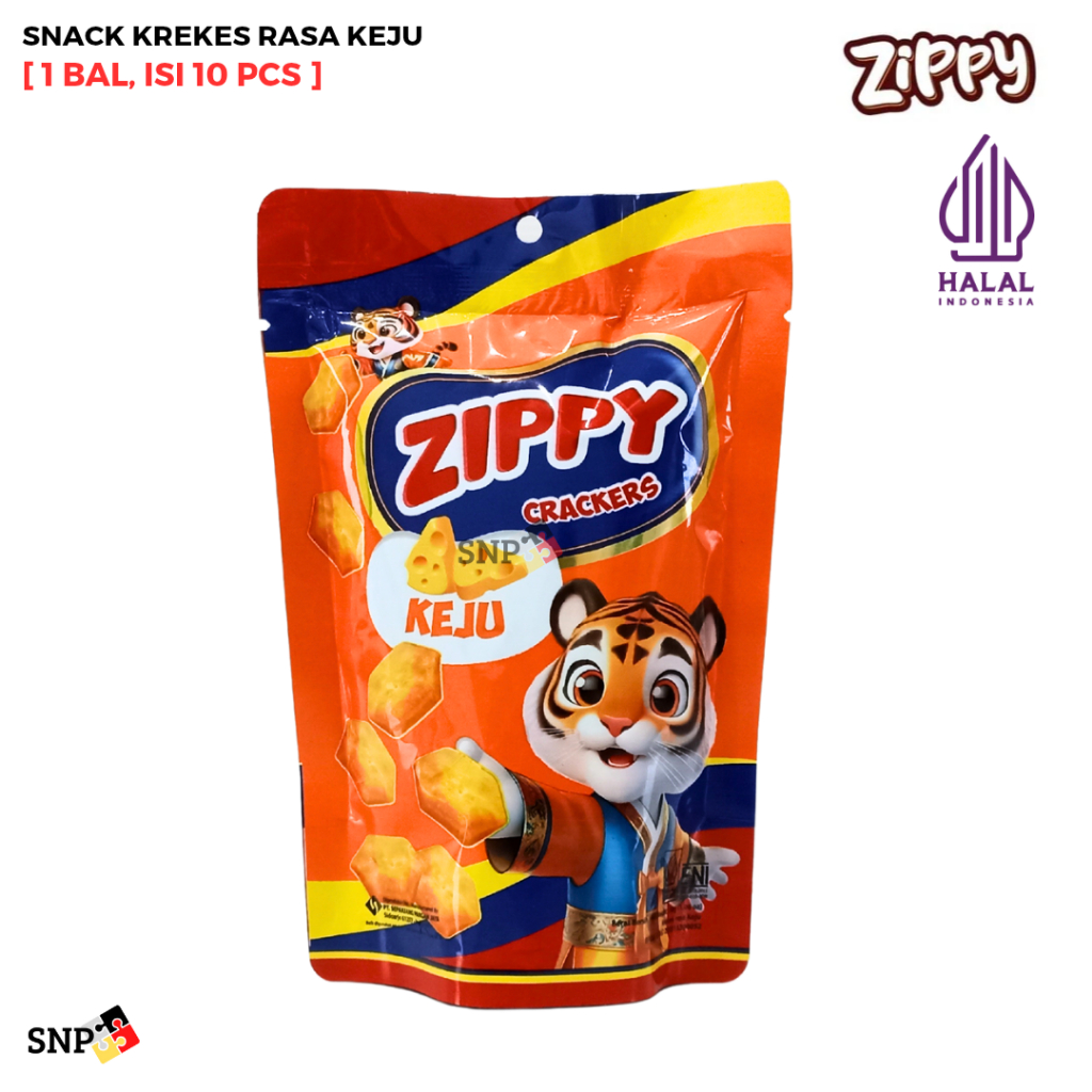 

ZIPPY CRACKERS POUCH Snack Krekes
