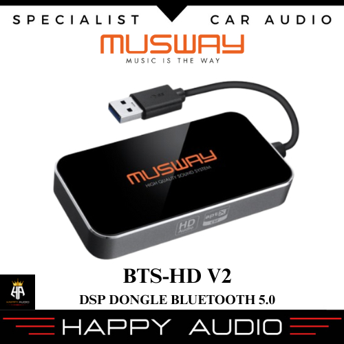 Dongle Bluetooth 5.0 DSP Musway BTS-HD V2 Bluetooth HD Audio Streaming Hi-Res