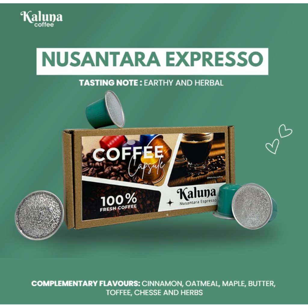 

Kaluna Origin – Nusantara Espresso Capsule