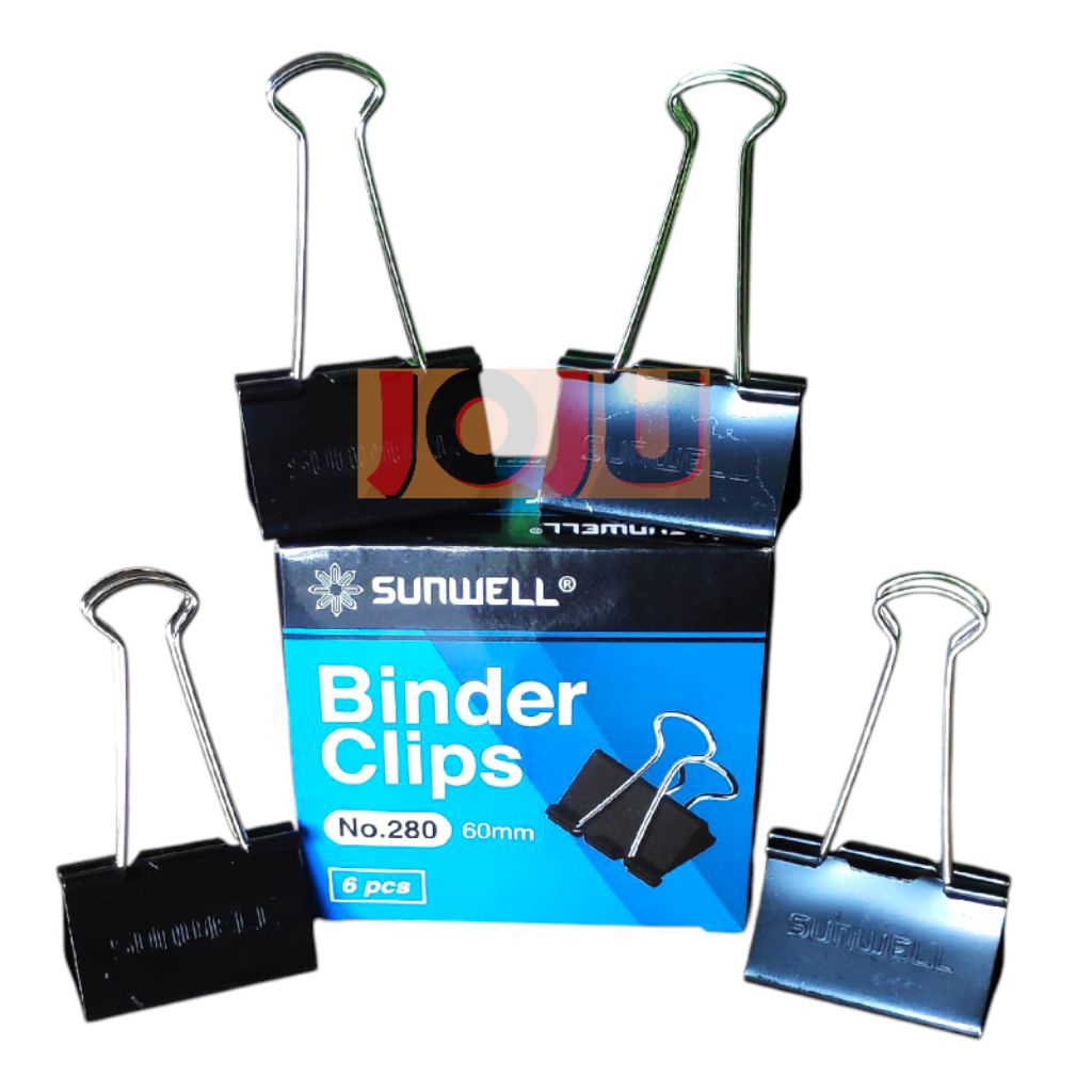 

Binder Clip No 280 Merk Sunwell (Pak)