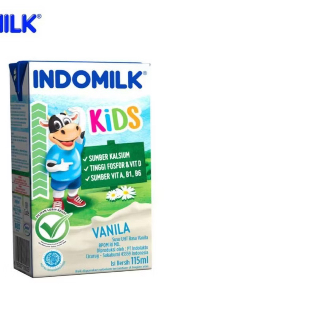 

Indomilk Susu UHT Kids Vanila 115ml