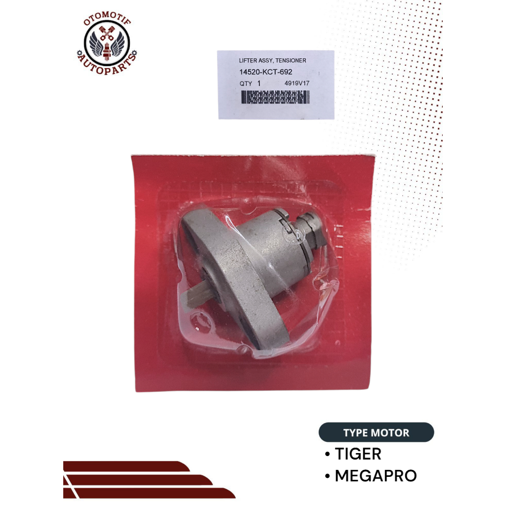 Tonjokan Keteng Setelan Tensioner Tiger Megapro KCT