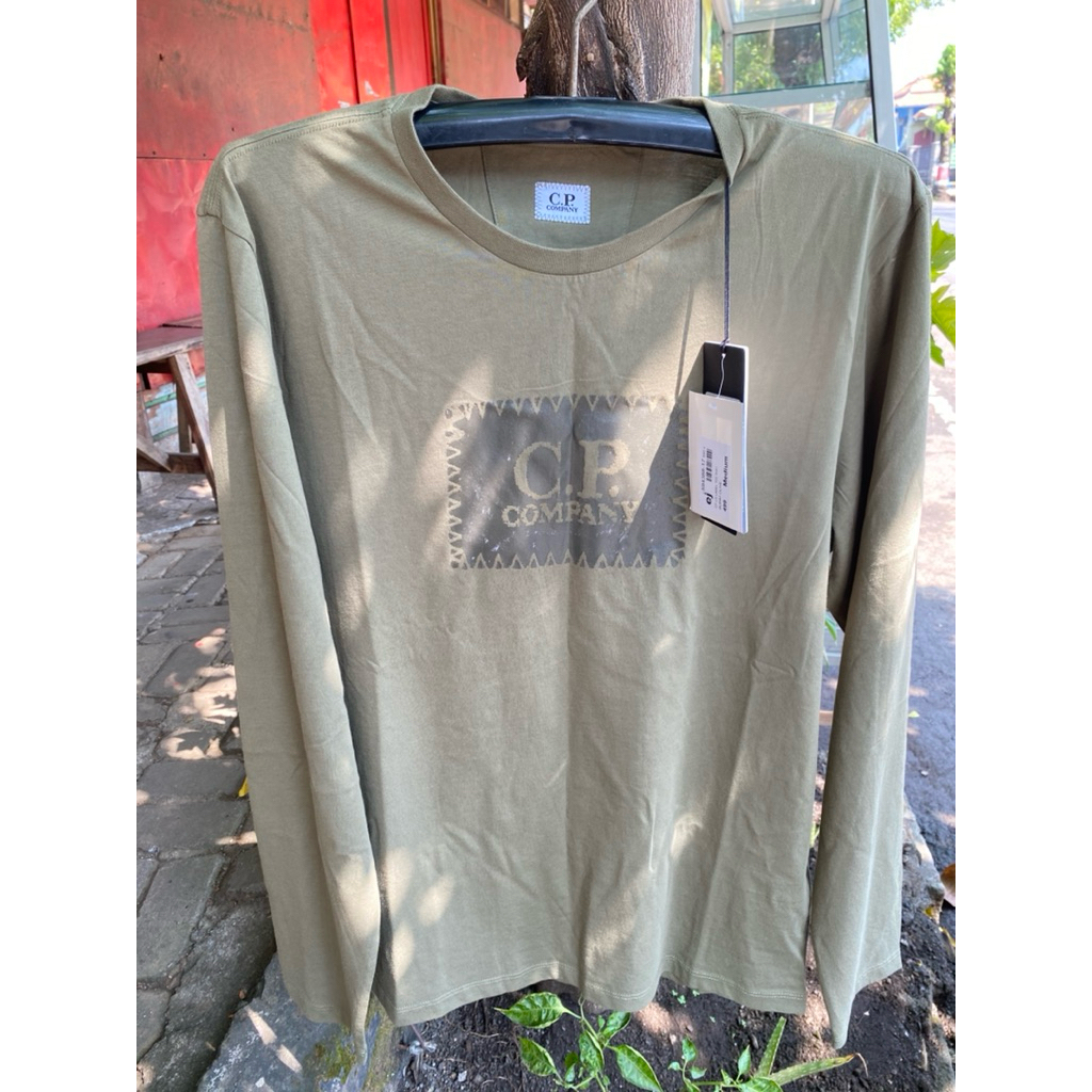 Tshirt Longsleeve CP Company Olive Original