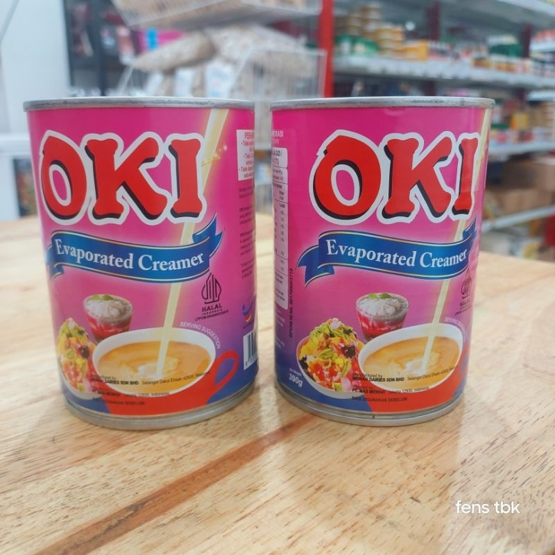 

OKI Evaporated Creamer - Susu Evaporasi Cair 390gr