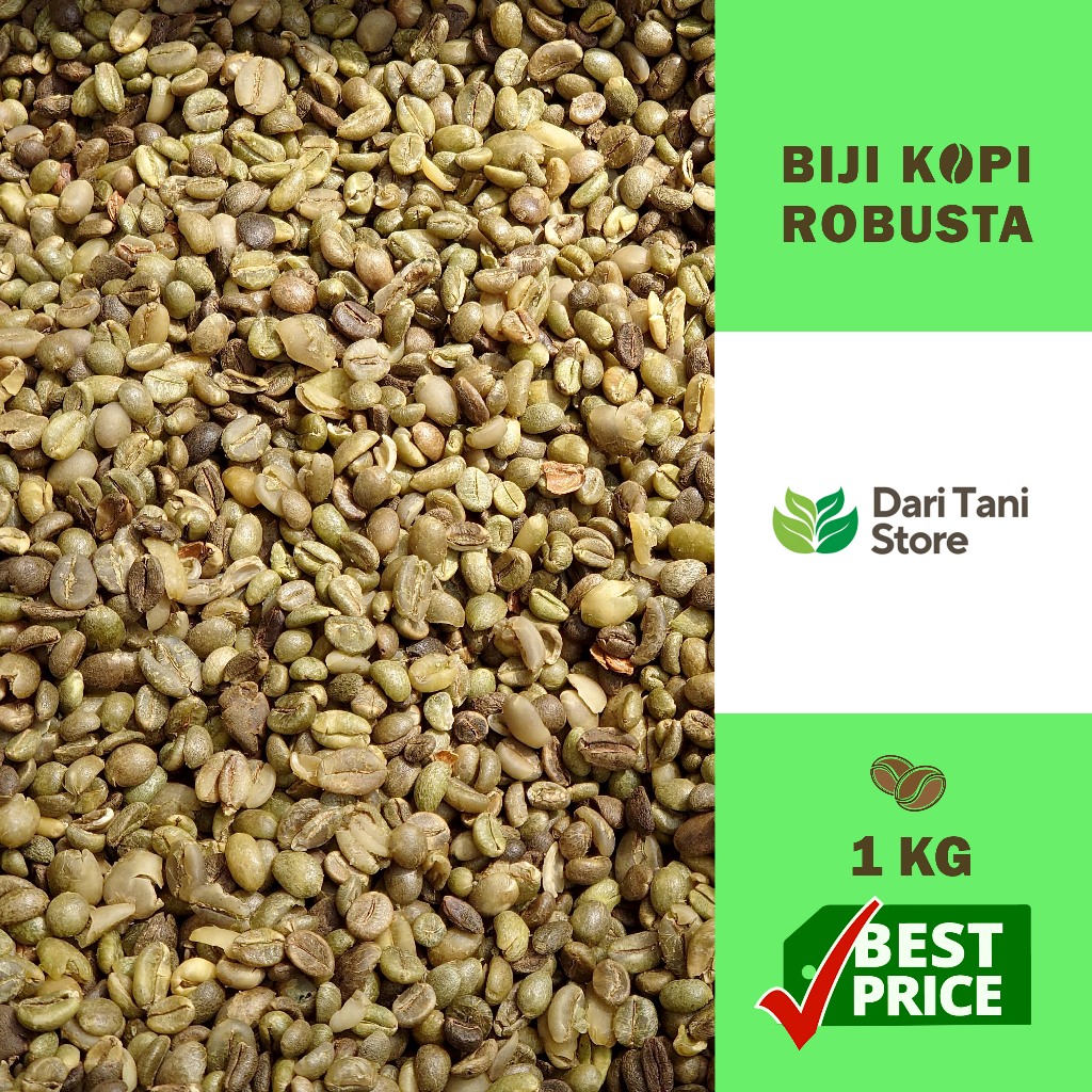

Kopi Robusta Pixel 1Kg Campuran Biji Utuh & Retak (Grade Ekonomis)