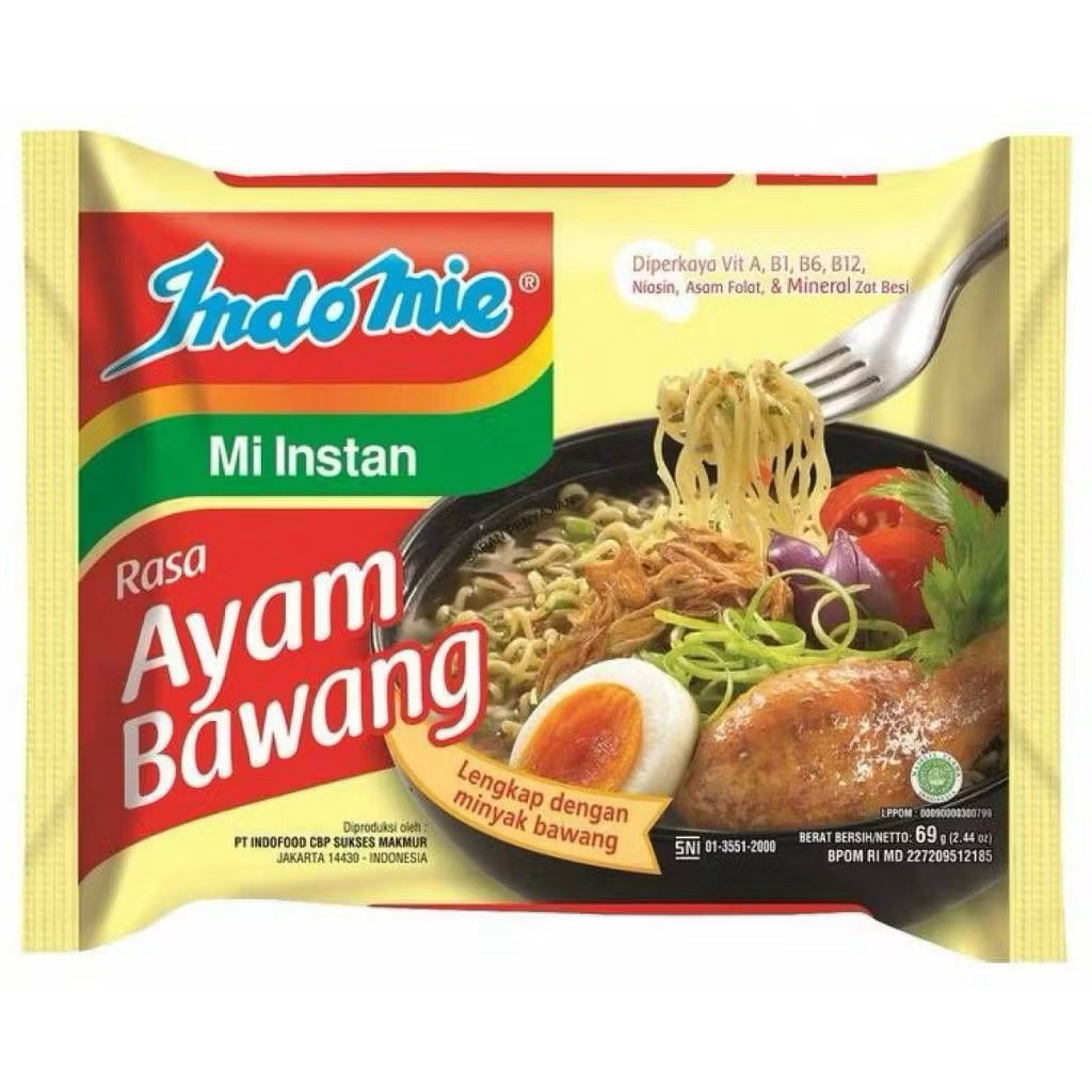 

Indomie rasa Ayam Bawang (pcs)