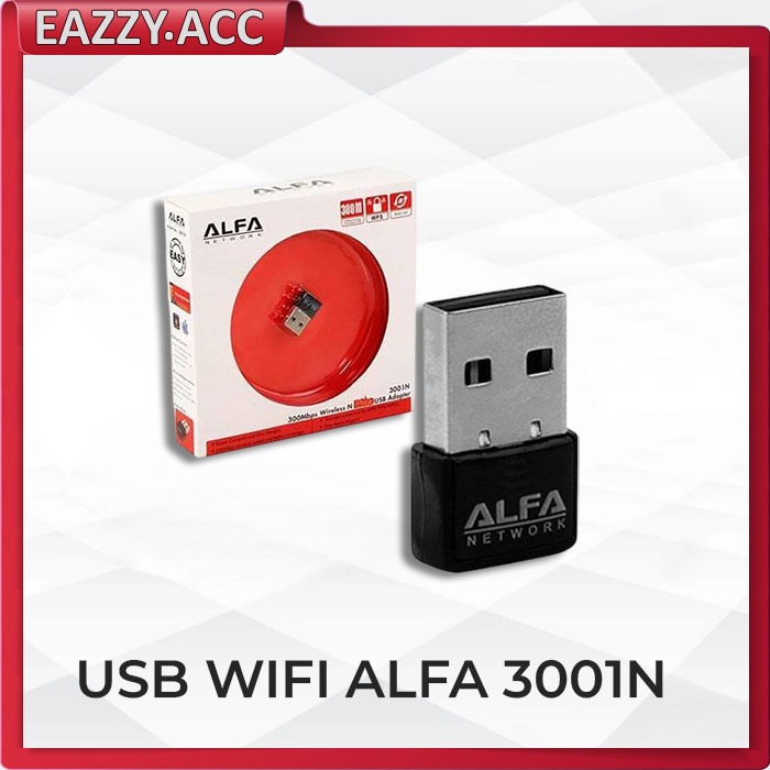 USB Wifi alfa Adapter 300 Mbps 3001 N