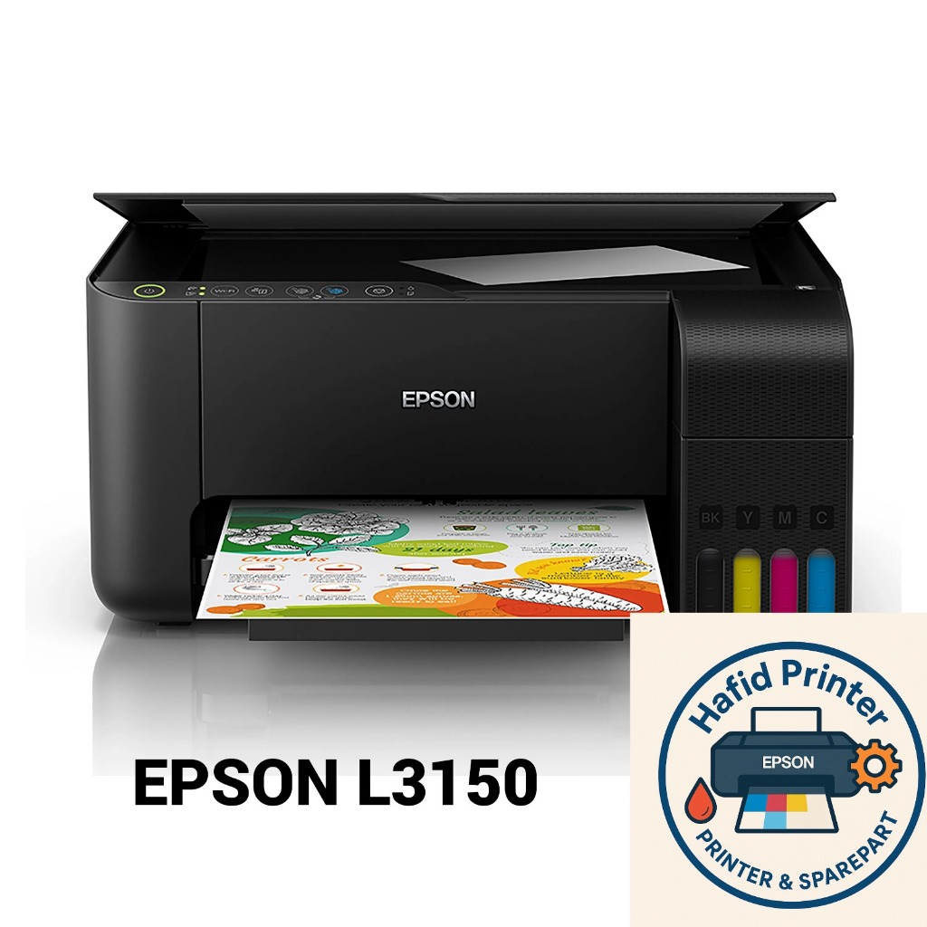 Printer Epson L3150 Wi-Fi All in One Second Bergaransi