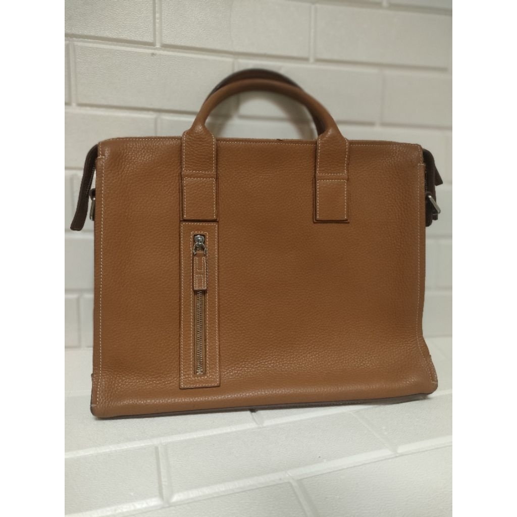 PL Tas kerja pria, bahan kulit mantul, H3 R M35