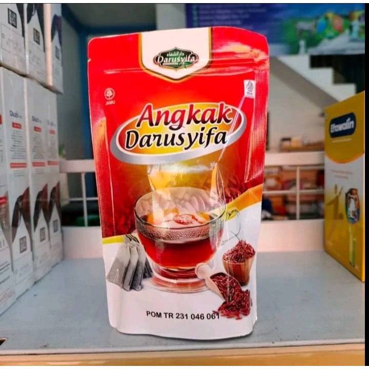 

PROMO Teh Celup Angkak Demam DBD Tipes Trombosit Kolesterol Hipertensi Darah Tinggi Teh Angkak Darusyifa isi 20 Celup