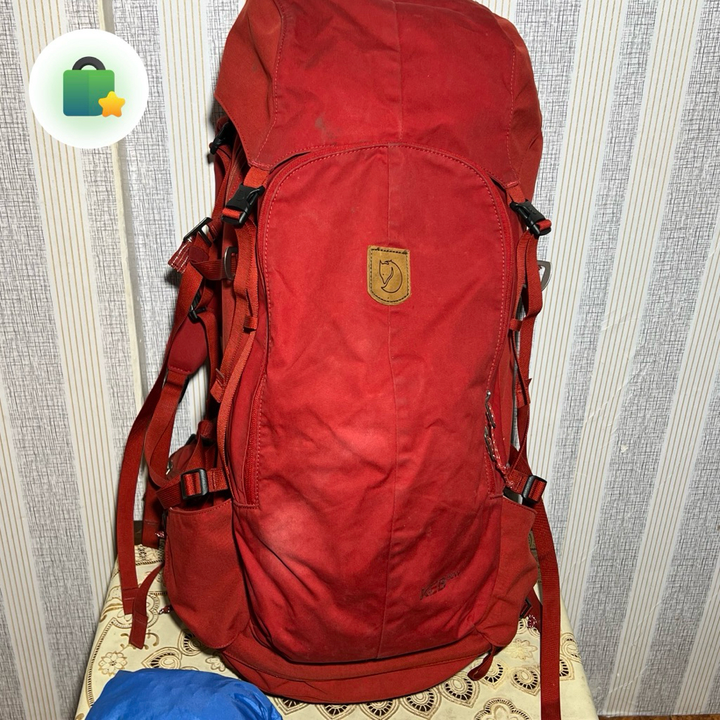 Tas Carrier Fjallraven Fjall raven KEB 52 TAS NAIK GUNUNG