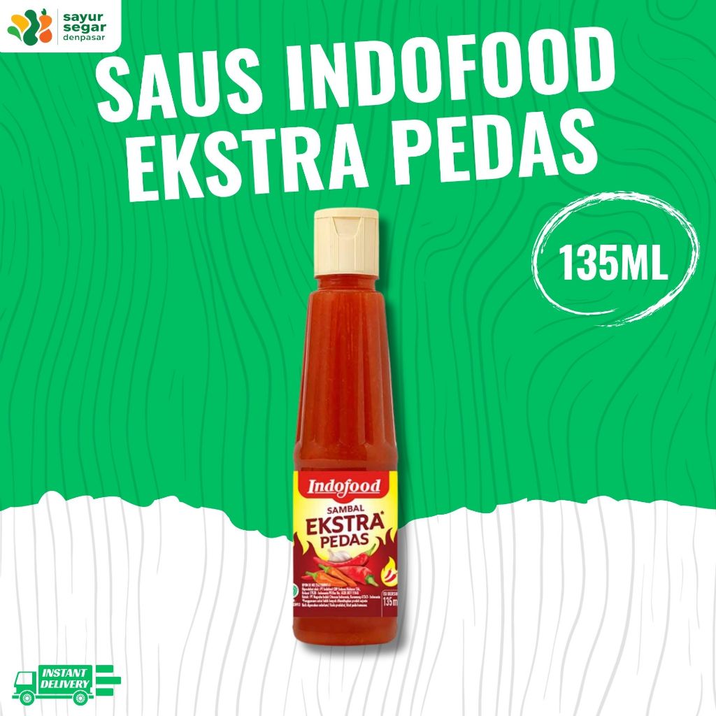 

Saus Indofood Ekstra Pedas 135ml - Sayur Segar Denpasar