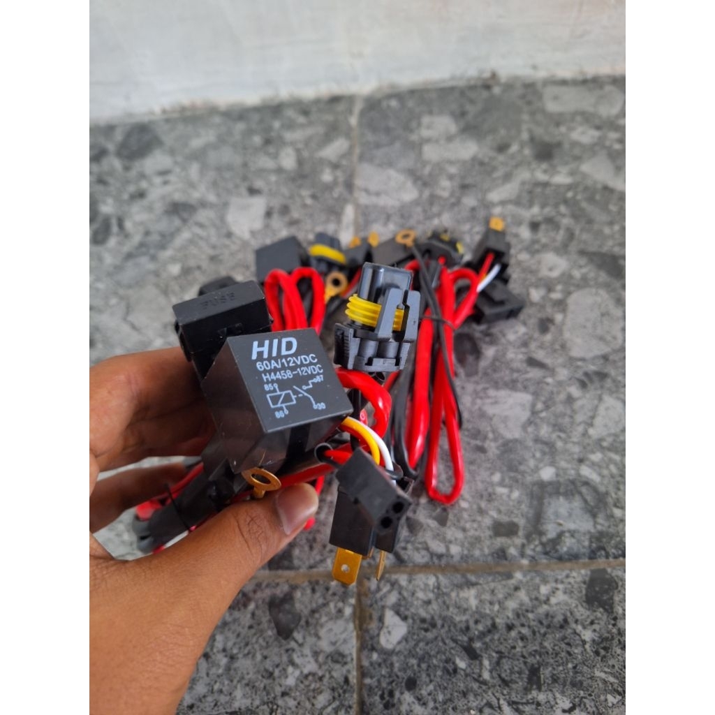RELAY LAMPU H4 H6 BISA UNTUK SEMUA MOTOR