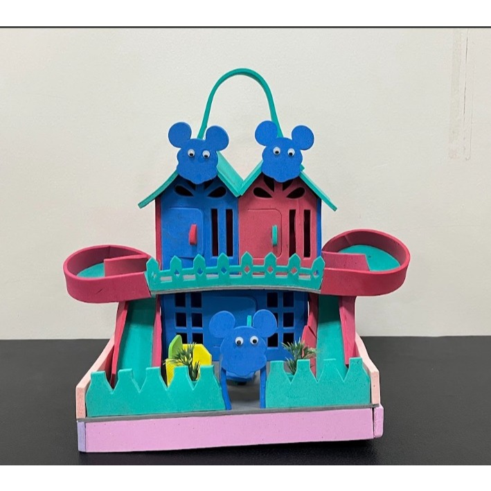 Rumah Kelomang Alwi | Rumah Kelomang Tingkat | Rumah Kelomang Ada Perosotan