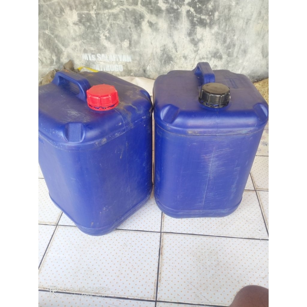 jerigen 25 liter, jerigen plastik, jerigen kotak, jerigen pantat monyet