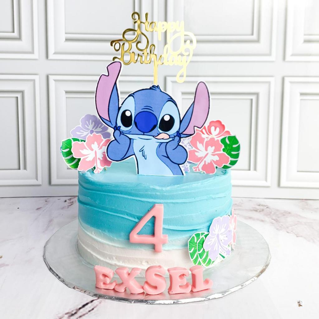 

Kue Ulang tahun/Birthday Cake/Kue Ultah Tema Stitch/Stitch cake/Kue Birthday Jakarta Stitch