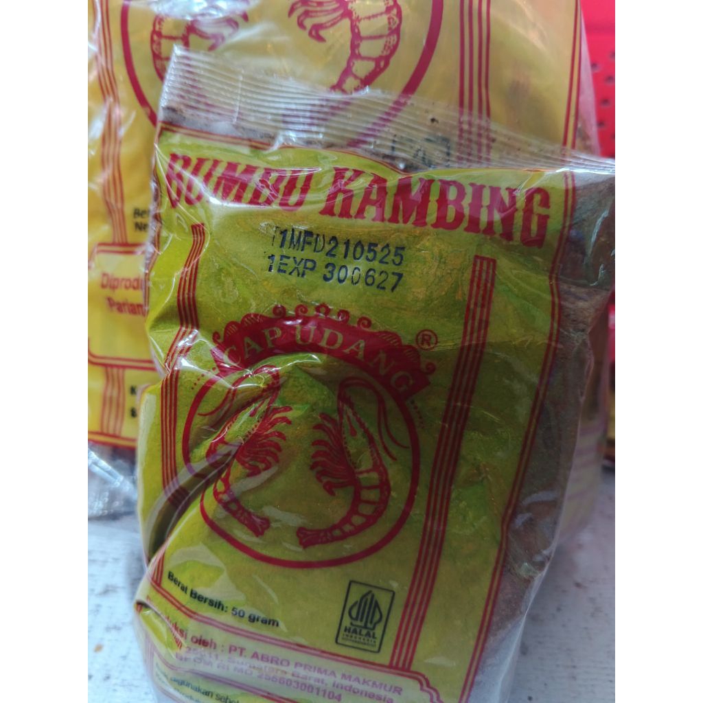 

bumbu kambing cap udang
