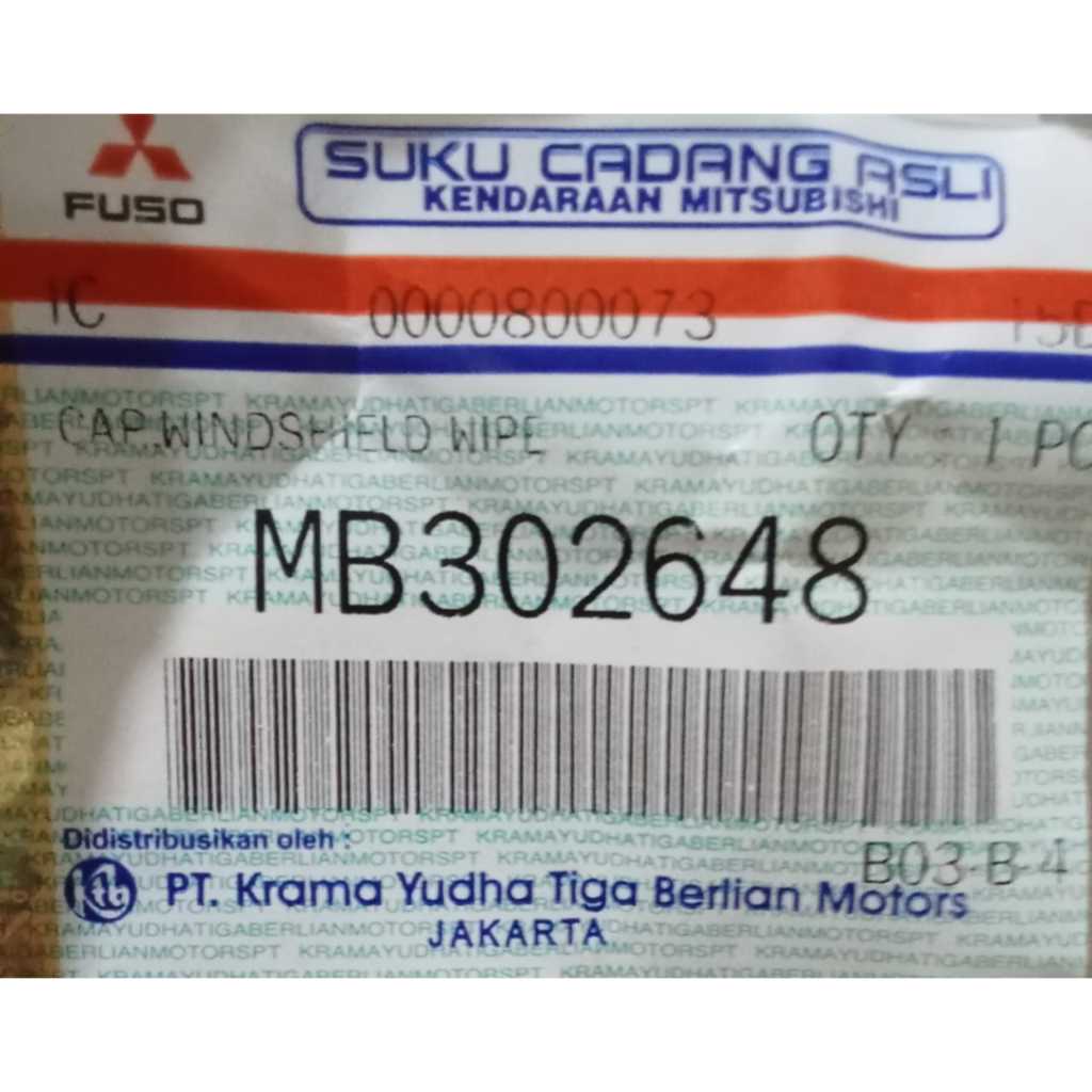 KARET TUTUP LUBANG LINK WIPER MITSUBISHI PS 120 / PS PETAK / MB302648