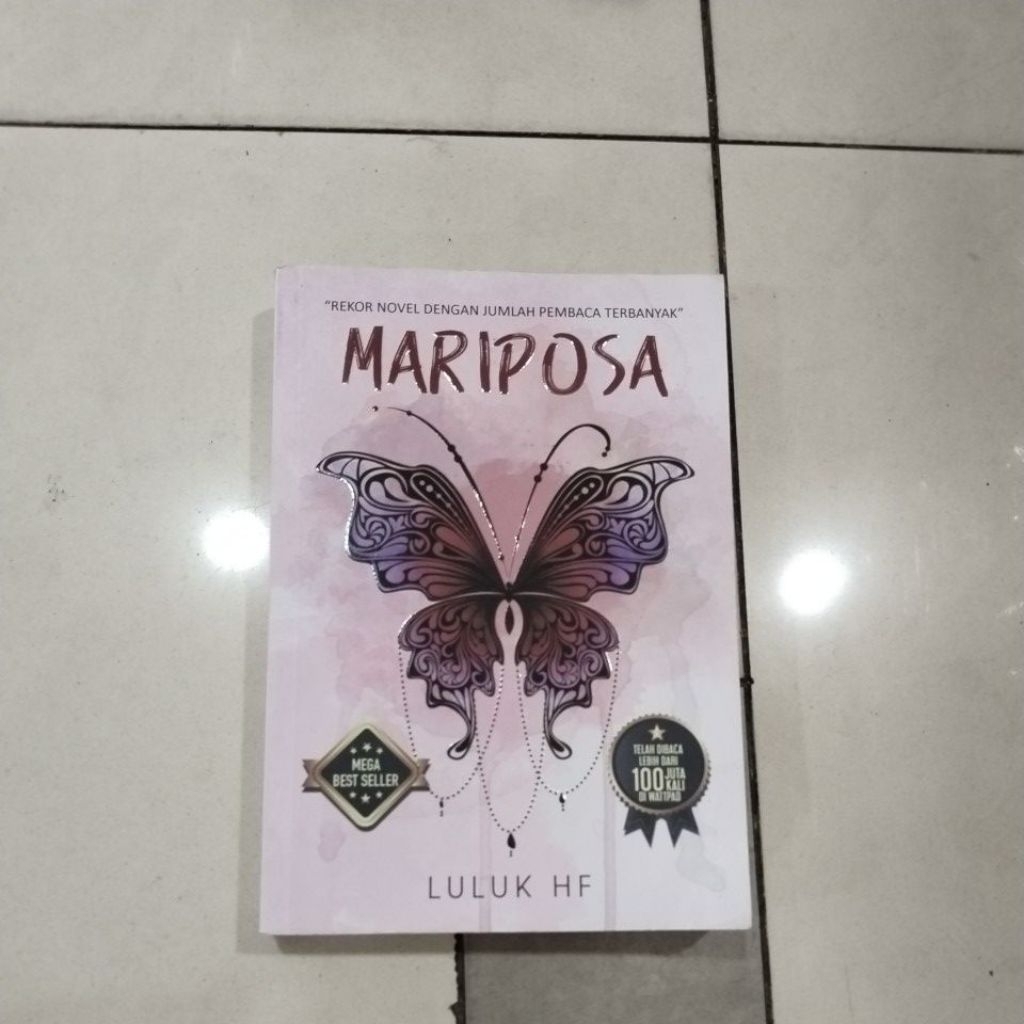 BUKU NOVEL ORIGINAL MARIPOSA