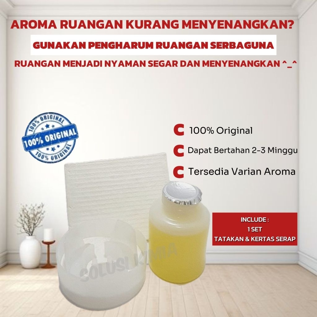 Pengharum Ruangan Calmc Cair Untuk Hotel Kantor - Pengharum Pewangi Ruangan Cair