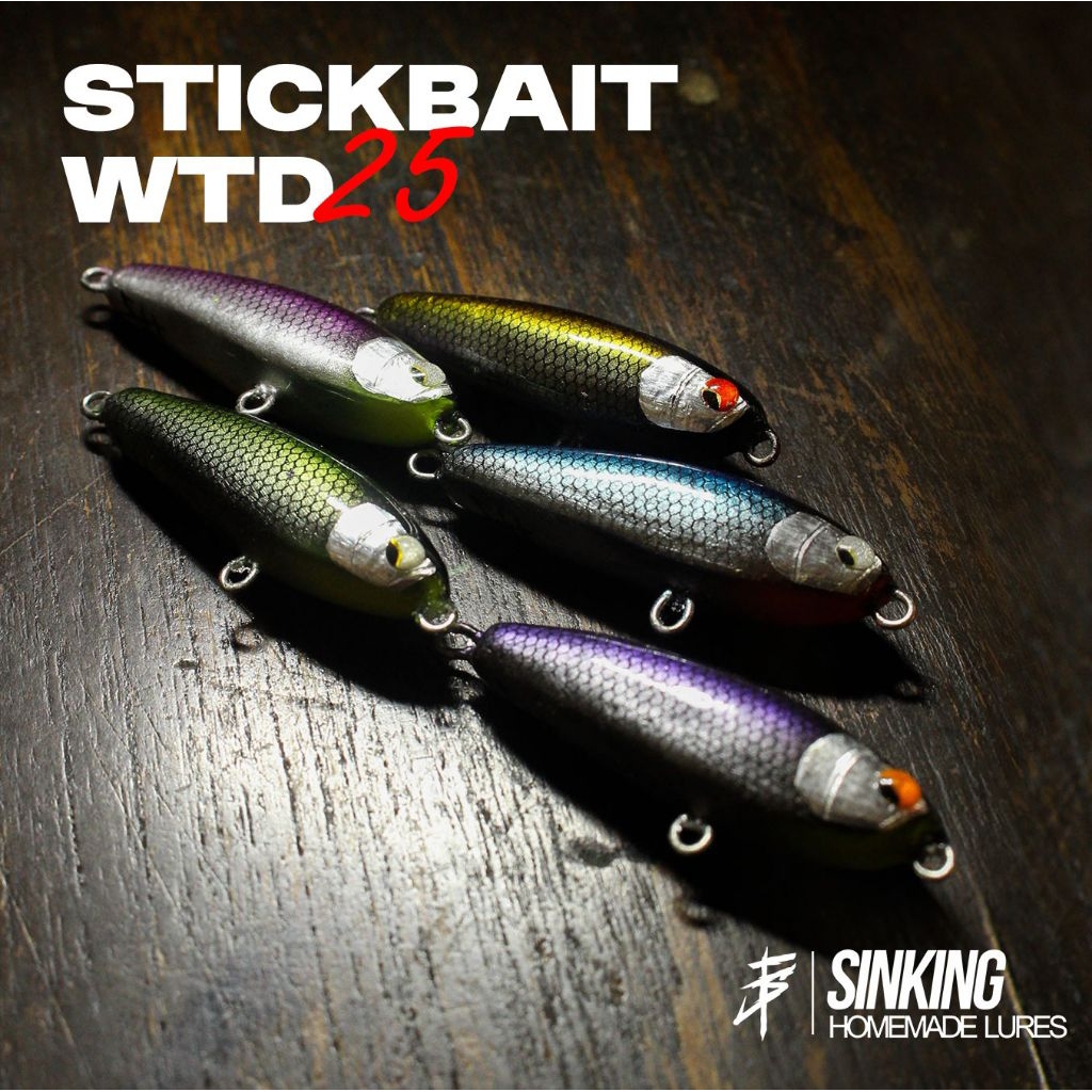 Mini Stickbait V2 W.T.D 4 Cm - SFHomemadeLure