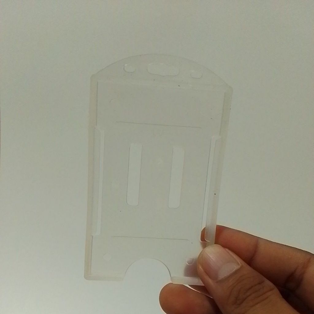 

Holder Idcard transparan plastik murah