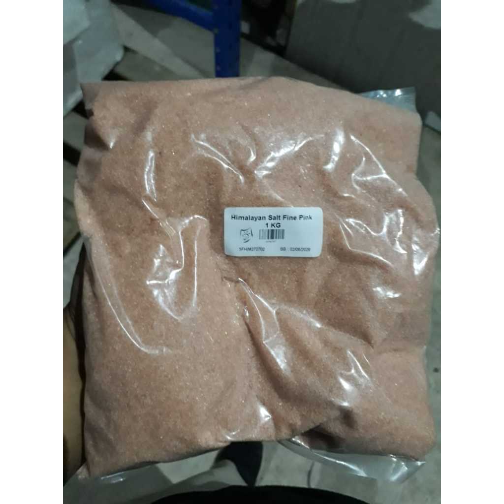 

Himalayan Pink Salt 1kg Fine Texture