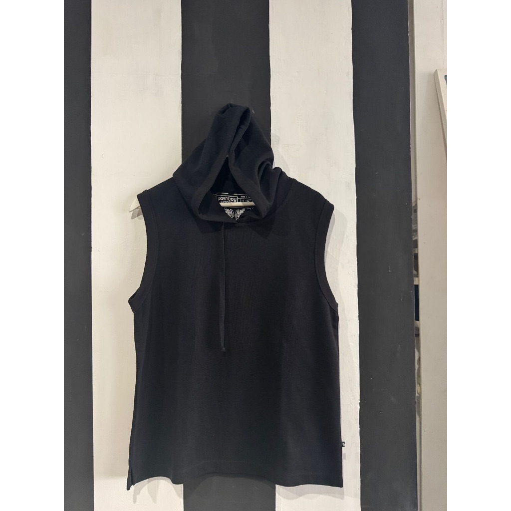 [Preloved] Hoodie Tanpa Lengan Poshboy Size M