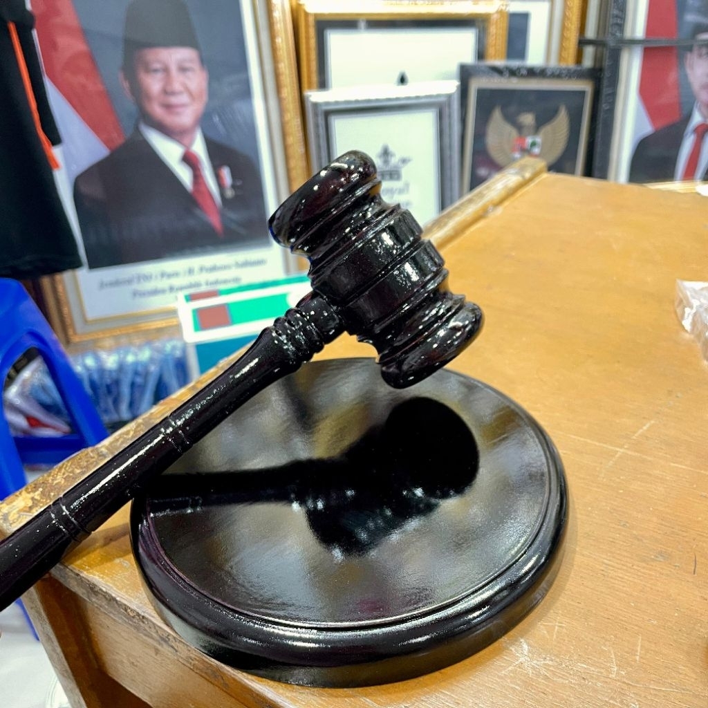 Palu Sidang Kantor/ Palu Sidang Hukum / Palu sidang Mahasiswa hukum One Set