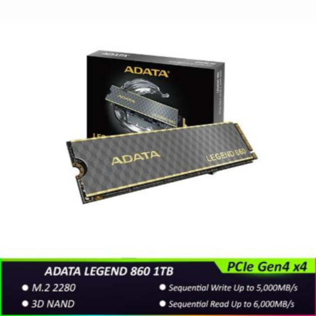 ADATA LEGEND 860 1TB NVME PCIe Gen4x4 / SSD 1TB NVME