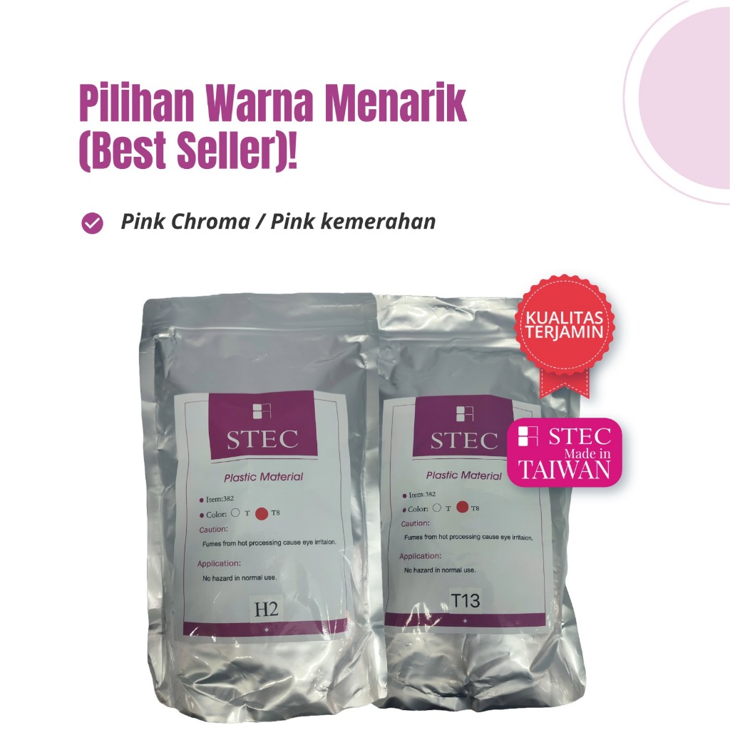 Bahan Flexi gigi palsu merek RIGID tipe kaku SEJENIS BIOTONE & THERMOSENS H2, T13