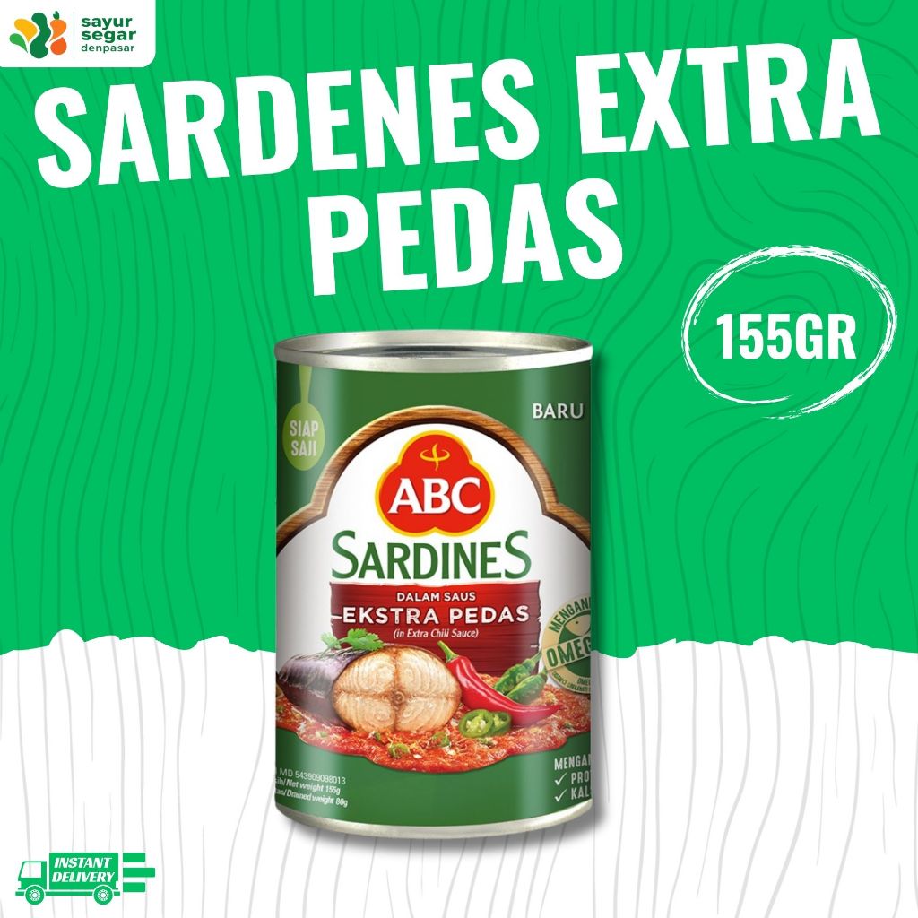 

Sardines Extra Pedas 155gr - Sayur Segar Denpasar