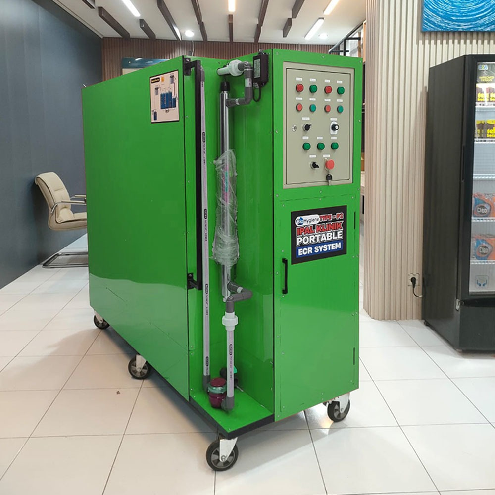 Perangkat IPAL (Instalasi Pengolahan Air Limbah) Portable Type P2_Hijau