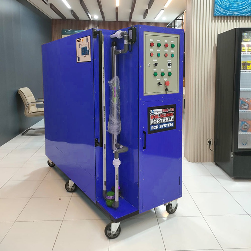 Perangkat IPAL (Instalasi Pengolahan Air Limbah) Portable type P2_Biru